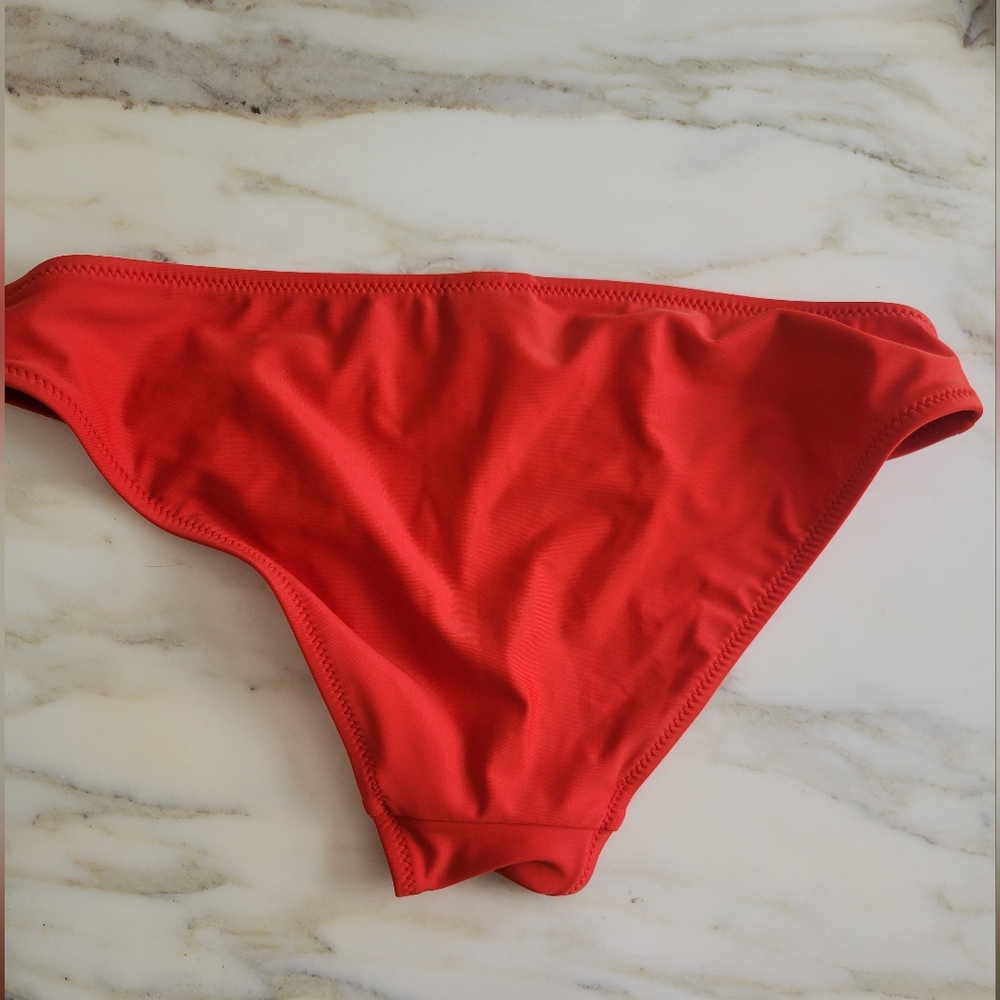 J.Crew Vibrant Red Swim Bottom - Picture 2 of 3